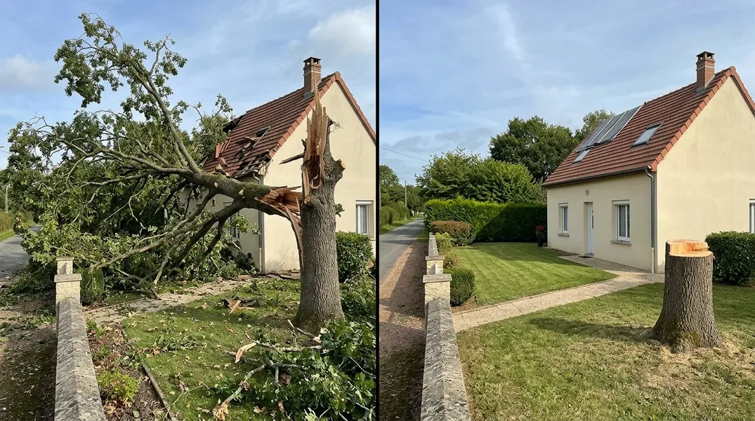 Résultat élagage dans l'Aisne — Elagage Aisne